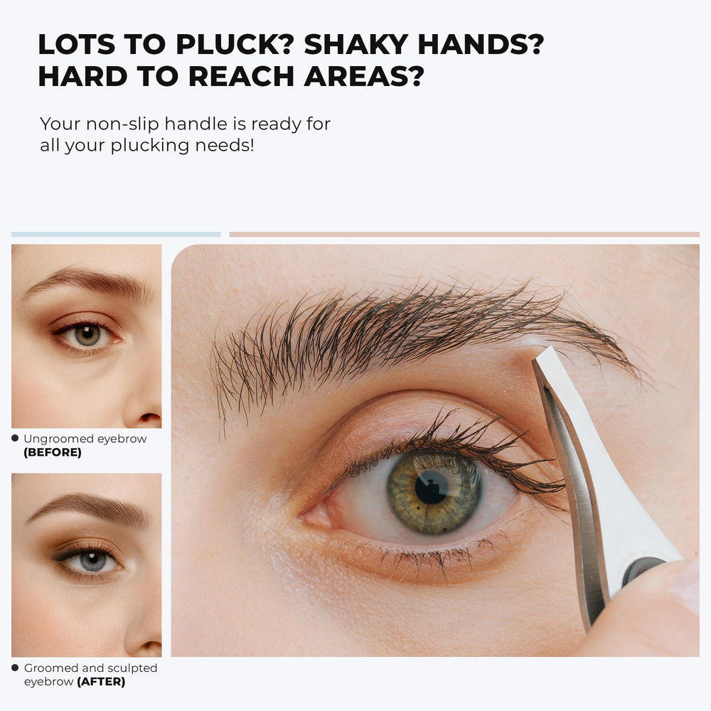 Coco's Closet durable tweezers designed for long-lasting performance.