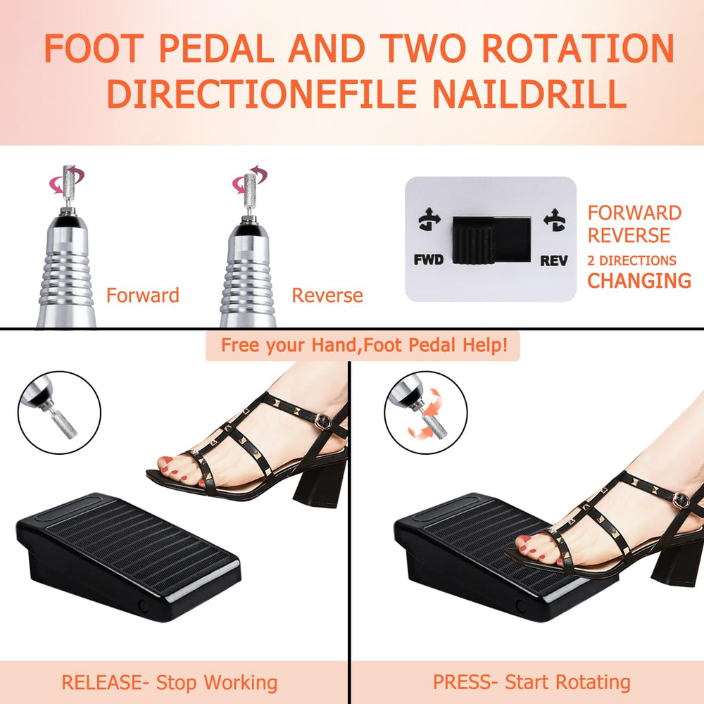 CoFashion nail drill holder keeps tools organized