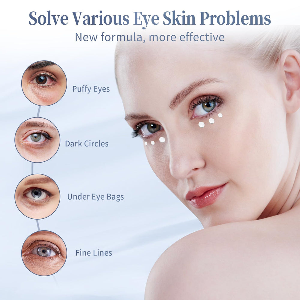 Coinore retinol under-eye cream close-up showing smooth, fast-absorbing texture
