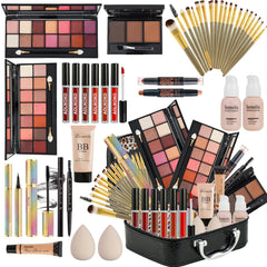 Coliusa all-in-one makeup kit bag for on-the-go storage and travel-ready beauty