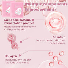 Collagen Glow Up Mask 2.0 with weightless gel formula providing hydration boost overnight.