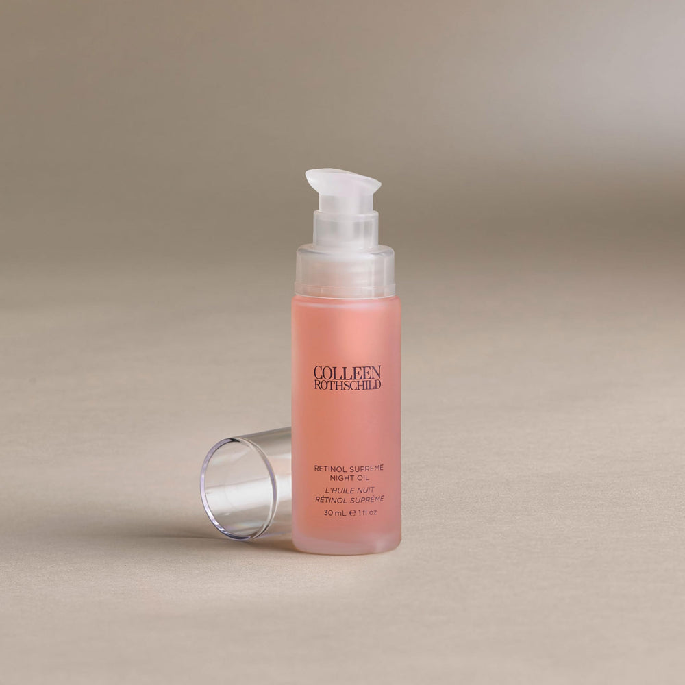 Colleen Rothschild Retinol Supreme Night Oil packaging box ready for night-time routine