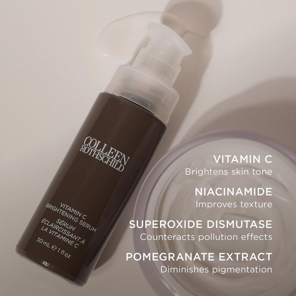 COLLEEN ROTHSCHILD serum texture swatch reveals lightweight hydration.