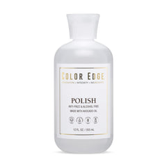 Color Edge Polish bottle closed highlights premium packaging for easy storage and freshness.