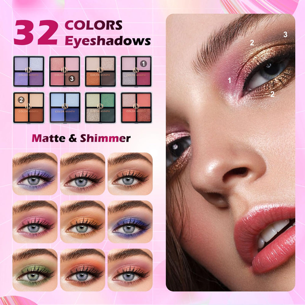 Color Nymph highlighter and bronzer for subtle glow and definition