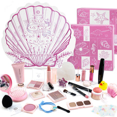 Color Nymph makeup advent calendar 2025 box opening reveals daily beauty surprises.