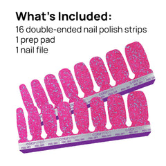 Holiday ready hands with Color Street strips for seasonal gatherings and gifting.
