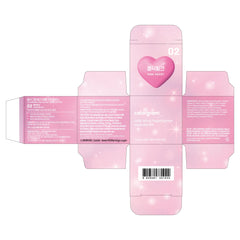 Colorgram Milk Bling Heartlighter 02 subtle shimmer adds dimension with a playful glow.