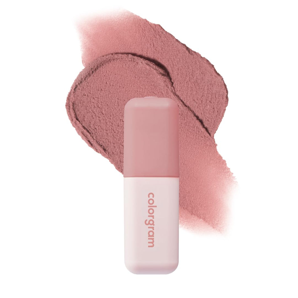 COLORGRAM Nude Blur Tint 02 Charming Pink packaging shows portable design for quick touch-ups on the go.
