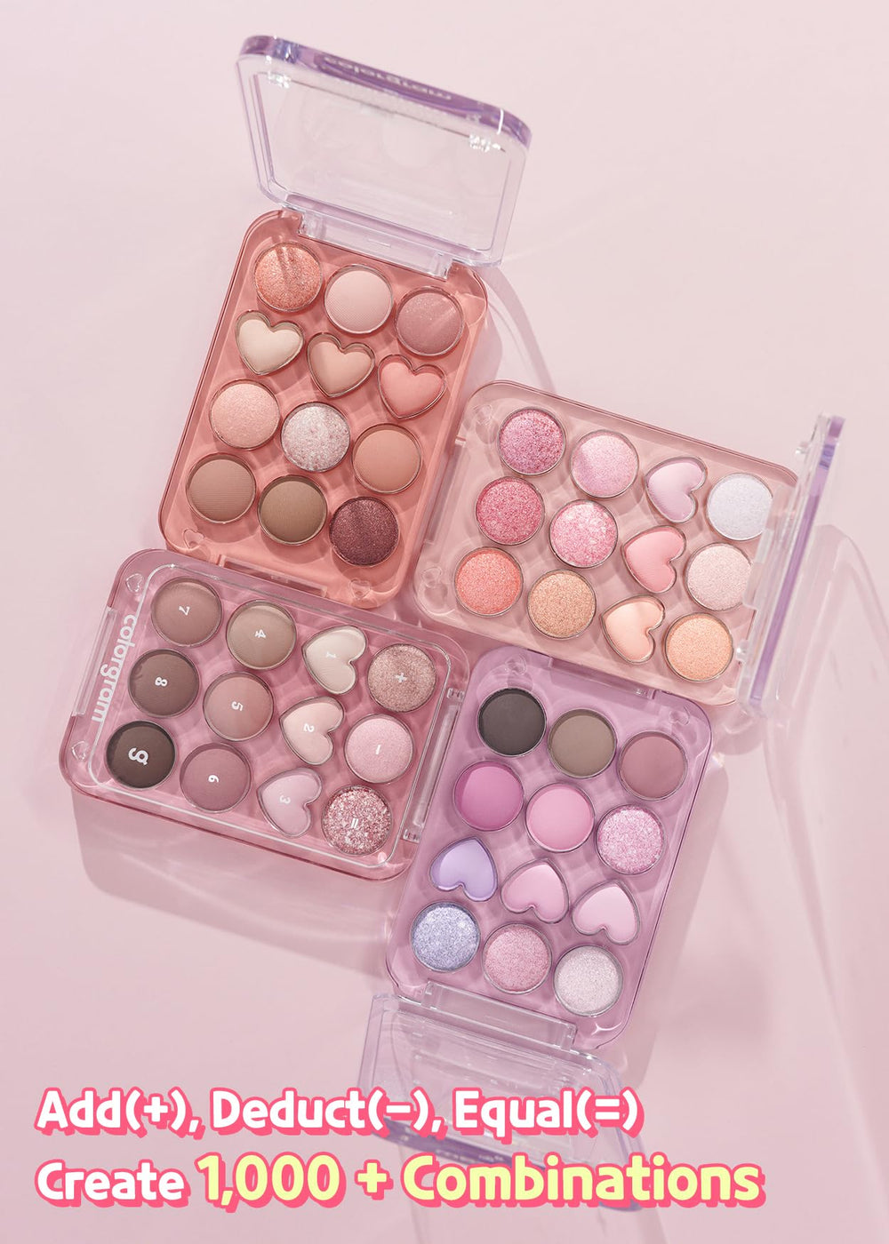 COLORGRAM Pin Point Eyeshadow 04 Bright+Cool applying near the eye for easy looks.