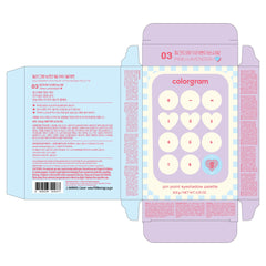 COLORGRAM Pin Point packaging emphasizes cruelty-free branding and travel-friendly design