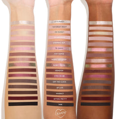 ColourPop After Hours glitter shades add sparkle and depth to eyes.