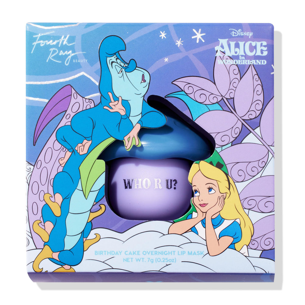 ColourPop Alice lip mask on display promotes pampered, smooth lips.