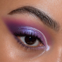 ColourPop All Amethyst palette lilac to amethyst shades blend smoothly for a soft-focus look.