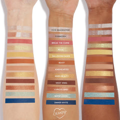 ColourPop Beauty and the Beast palette smooth blend formula for effortless application.