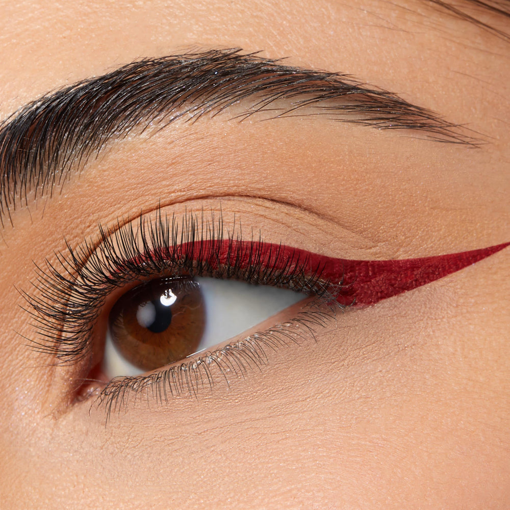 ColourPop BFF Liquid Liner demonstrates transfer-resistant finish during daytime wear.