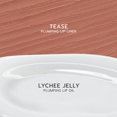 ColourPop Double the Juiciness Lychee Jelly oil gloss with non-sticky shine.