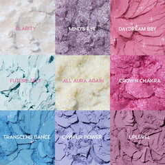 ColourPop In a Trance palette swatches show rich pigmentation across finishes.