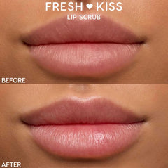Jar of ColourPop Fresh Kiss exfoliating lip scrub in close-up.