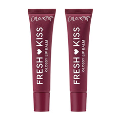 ColourPop Fresh Kiss Glossy Lip Balm two-pack front view delivers hydration with a high-shine finish