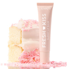ColourPop Fresh Kiss Vanilla Cake swatch shows soft aroma