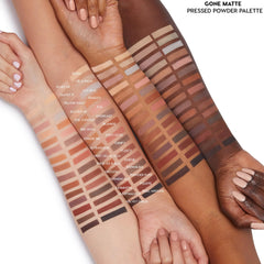 ColourPop Gone Matte packaging emphasizing cruelty-free ethos and California roots.