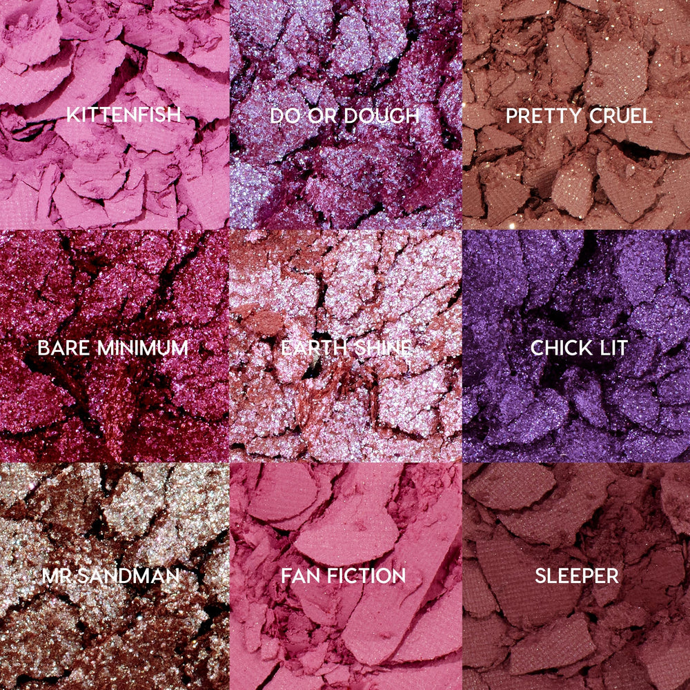 ColourPop It's My Pleasure palette close-up texture for smooth, blendable powder.