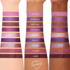 ColourPop It's My Pleasure palette shade row highlights wearable tones.