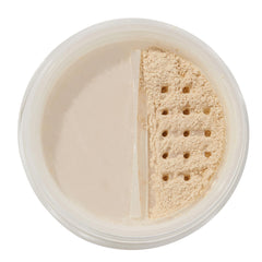 ColourPop No Filter loose setting powder in a jar close-up for a soft-matte finish.