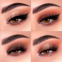 Matte brown neutrals for blending and definition in ColourPop Nude Mood Palette