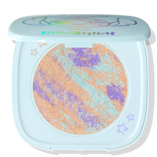 ColourPop Ohana highlighter compact close-up for weightless glow.