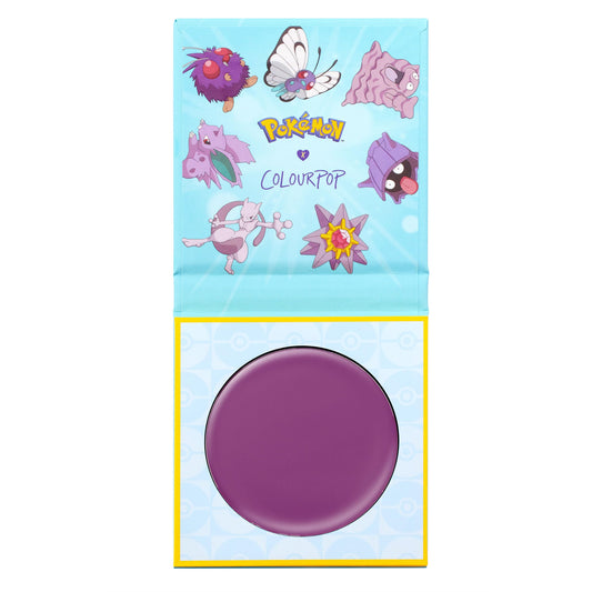 ColourPop Pokémon x ColourPop Instant Crush Cream Blush Hypnosis swatch delivers a natural, soft-diffused flush.