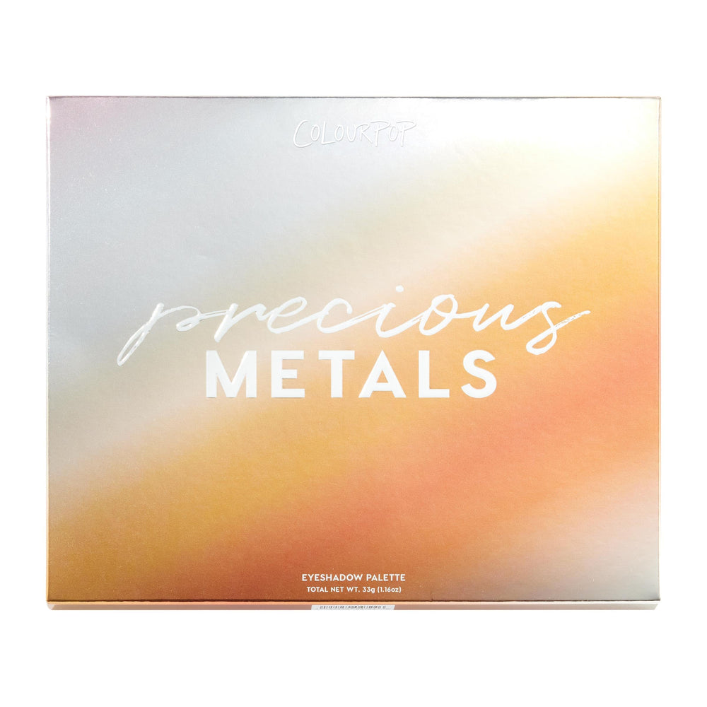 ColourPop Precious Metals finish closeup emphasizes silky texture for blending