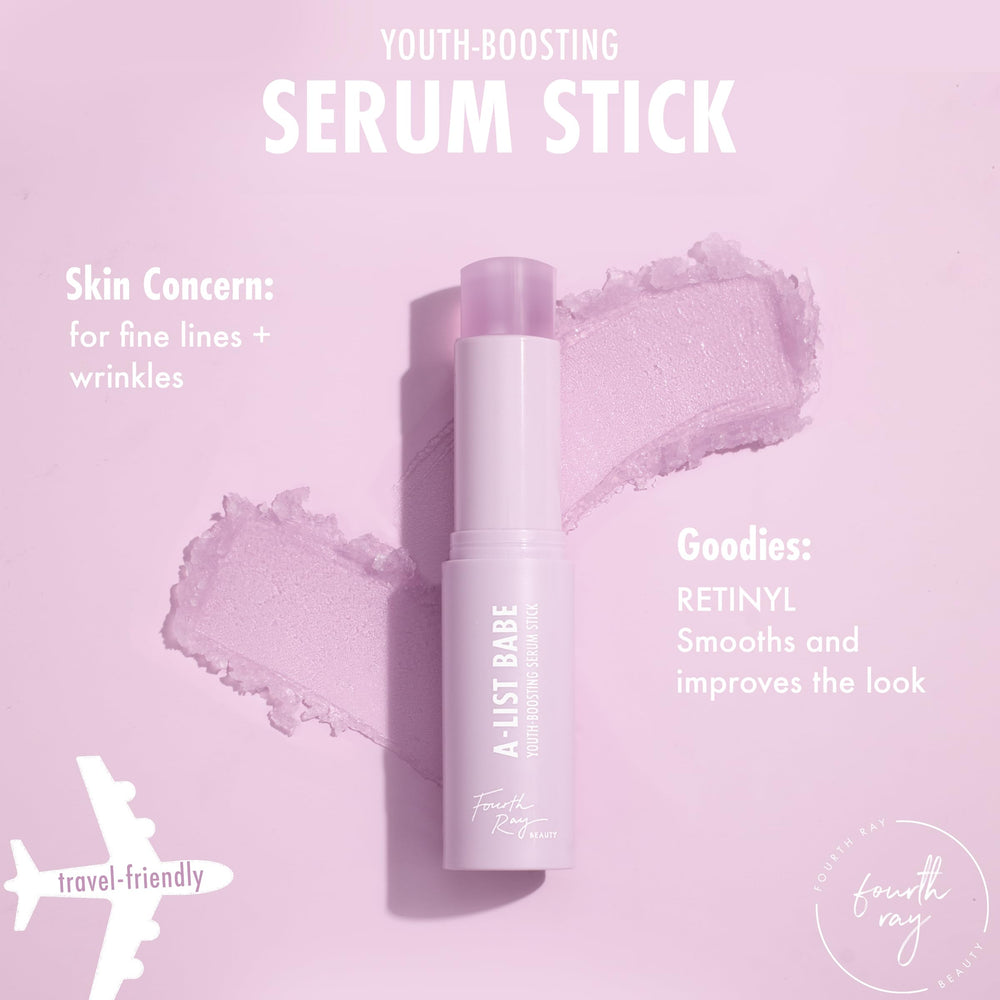 ColourPop Retinol Serum Stick highlights a fast-absorbing, lightweight formula.
