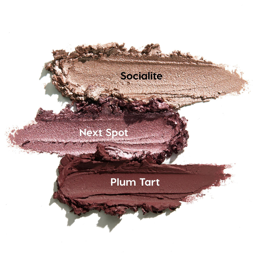 ColourPop Rose Goals Shadow Stix Next Spot pink mauve swatches for soft glamour.