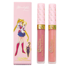 ColourPop Sailor Moon Bun Head blotted lip close-up for soft everyday pink