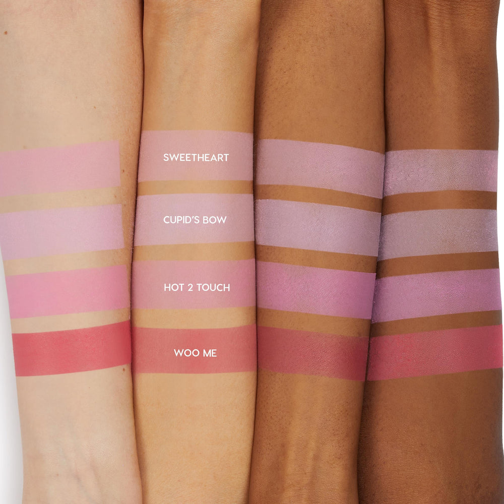 ColourPop Silky Powder Blush cheek swatch demonstrates buildable color and soft matte finish