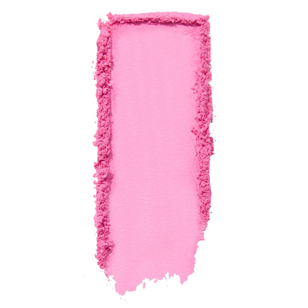 ColourPop Silky Powder Blush compact with application brush demonstrates easy blending for a natural flush.