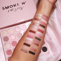 ColourPop Smoke N Roses smoky-eye collection blends rose and charcoal tones.