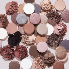 ColourPop Stone Cold Fox swatches reveal rich matte and metallic textures for depth.