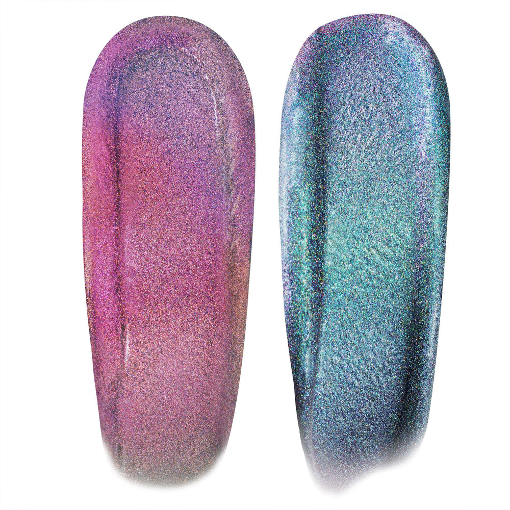 ColourPop Stranger Things Chrome Liquid Eyeshadow duo packaging highlights two shades.