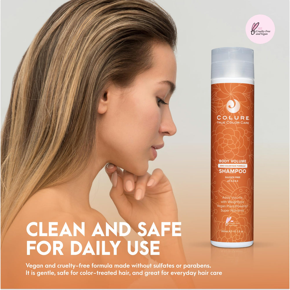 COLURE Body Volume Shampoo color care highlights pigment retention