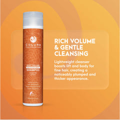 COLURE Body Volume Shampoo lifted roots for fuller, lighter styling