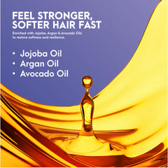 COLURE Leave-In Spray Plus spray mist reducing static on frizzy hair.