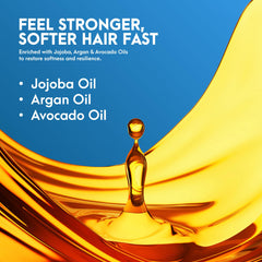 COLURE washed hair shows refreshed, hydrated strands after conditioning.