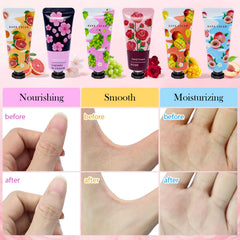 Comdian fast-absorbing, non-greasy hand cream leaves skin comfortable throughout the day.