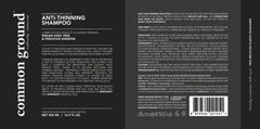 Common Ground color-safe packaging communicates gentle care for color-treated hair.