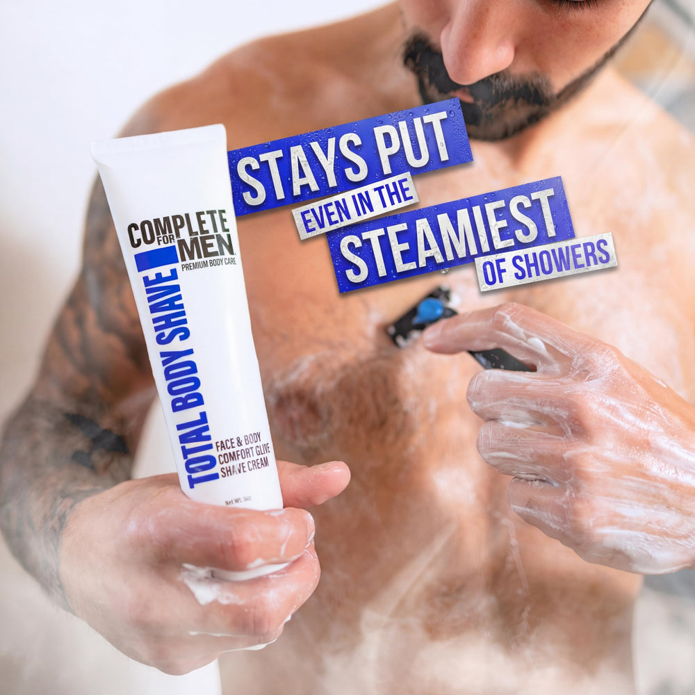 Complete For Men green tea leaf extract supports natural skin protection.