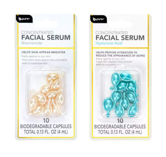 Concentrated serum capsules Niacinamide gold for brighter skin and even tone