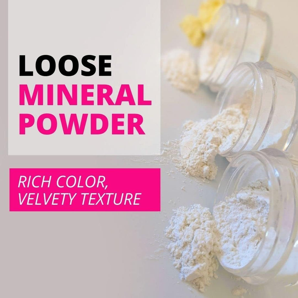 Concrete Minerals complete look Candyland shade for mint to peach glow